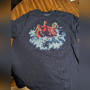 Attack On Titan Shirt Adult XL Blue Anime Season 2 T-shirt